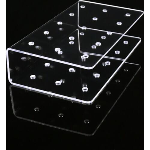 DIY Clear 15 Holes Rectangular Cake Lollipop Holder Party Displays Stands Lollipop Holder Party Wedding Candy Holder