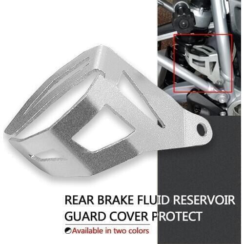 FOR BMW R 1200 GS LC Adventure 2014-2018 Motorcycle Accessories Rear Brake Fluid Reservoir Guard Cover Protect With Logo R1200GS