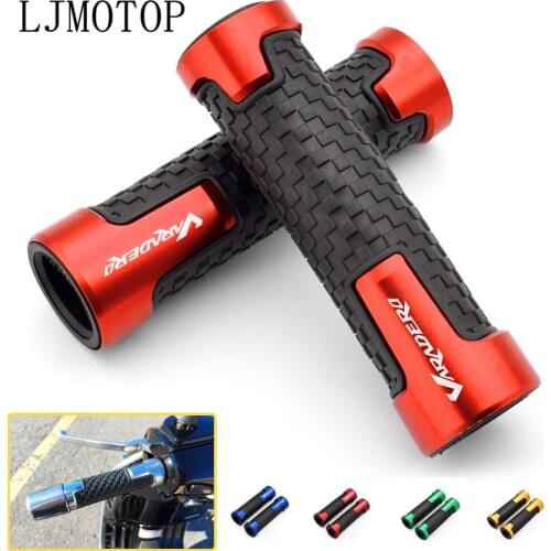 For HONDA XL1000/V/VARADERO XL 1000 1999-2013 2003 Motorcycle 7/8" Handlebar Grip Anti-Skid Handle Bar Motorbike Hand Grips End