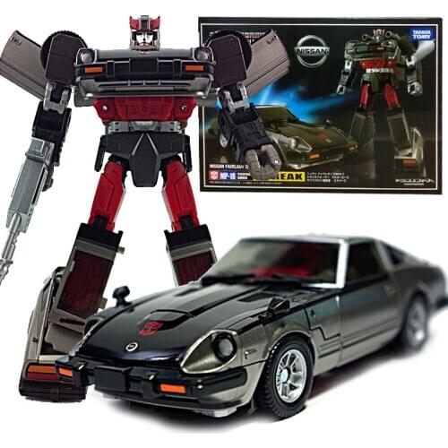 Takara Tomy Transformers Action Figure MP18 MP-18 Blue Streak Robot Car Toys Deformation Robot Toy for Children