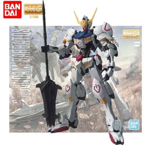 Bandai Gundam Model MG 1/100 ASW-G-08 Gundam Barbatos IBO Anime Action Figures ABS Assembly Model Toys Birthday Gift 18CM