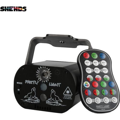 SHEHDS Best Quality Charged Mini USB 60 Laser Lamp Professional Stage Light Good For Night Clubs, Disco, Hotels, Shops, Party