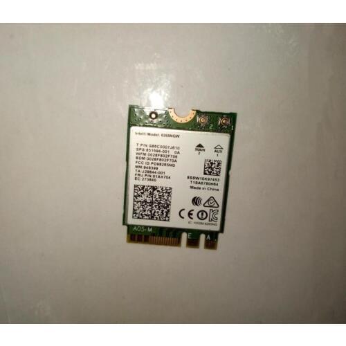 Lenovo ThinkPad X280 T480 T580 Dual Band Wireless-AC 8265 8265AC 8265NGW NGFF +4.2 Bluetooth 01AX704