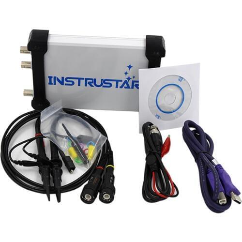ISDS205B 5 IN 1 Multifunctional PC Based USB Digital Oscilloscop/Spectrum Analyzer/ DDS/Sweep/Data Recorder 20M 48MS/s