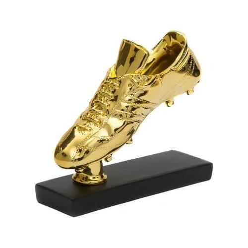 Football memorabilia World Cup striker golden shoe award football trophy cristiano ronaldo messi presents birthday crafts statue