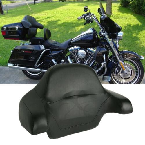 Motorcycle King Chopped Wrap Around Backrest For Harley Tour Pack Touring Electra Street Road Glide 2014-2020