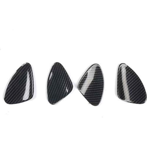 4Pcs/set Car Interior Door Handle Bowl Cover Stickers For Lexus ES 2018 2019 Car Styling Accessory