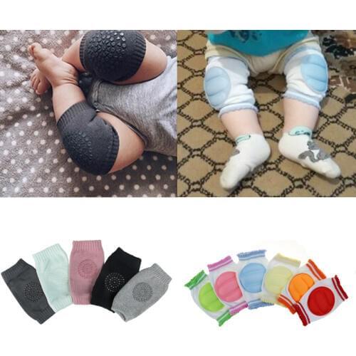 Children Baby Knee Kneepad Leg Pads Cozy Cotton Breathable Sponge Learn To Walk Best Protection Crawling Leggings Kneepad Leg
