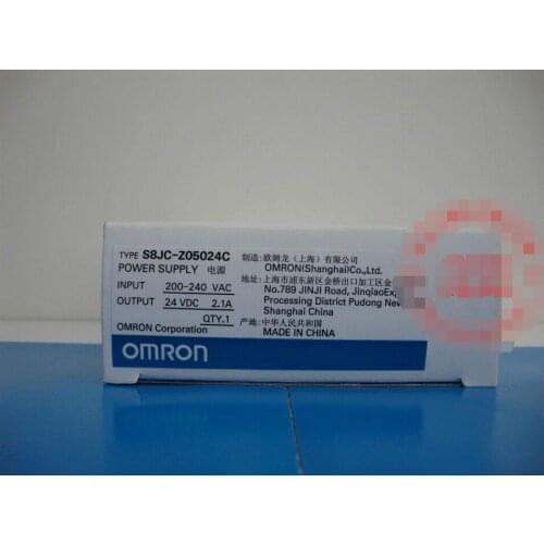 New OMRON Switching Power Supply S8JC-Z05024CD 200-240VAC free shipping