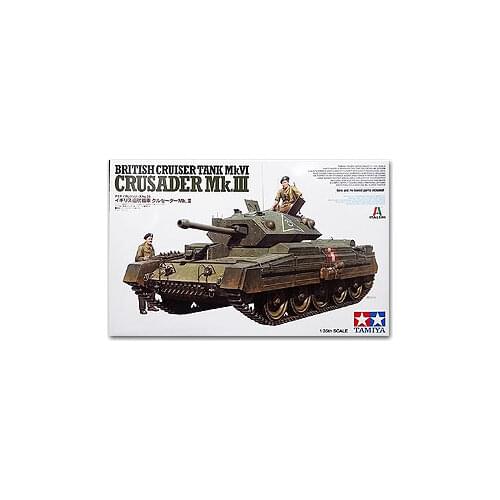 TAMIYA 37025 British Cruiser Tank Crusader Mk.III