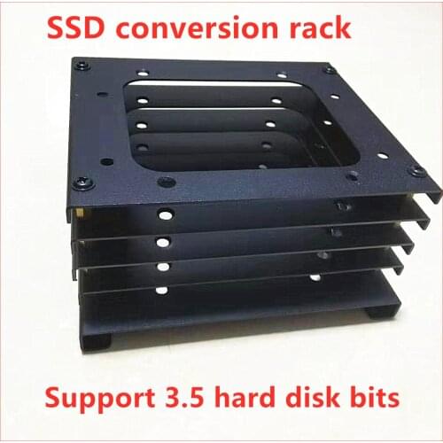 General purpose Hard disk conversion bracket 12cm fan position 3.5 inch SSD conversion rack Compatible with mechanical hard disk