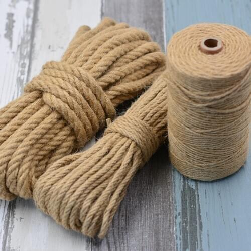 DIY Cat Scratcher Rope Twisted Sisal Rope Replacement Cat Tree Scratching Toy Cat Climbing Frame Binding Rope