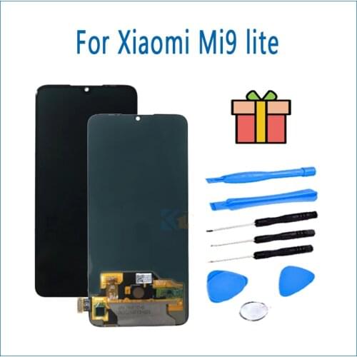6.39" For Xiaomi Mi9 Lite LCD M1904F3BG LCD Display Touch Screen Digitizer Glass Assembly for Xiaomi Mi CC9 Display