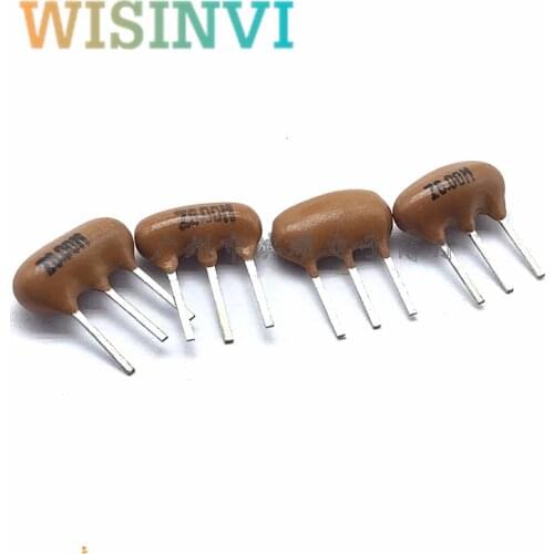10pcs Ceramic Resonators ZTT 6MHZ 6.000MHZ 6M 3P DIP-3 ZTT6M