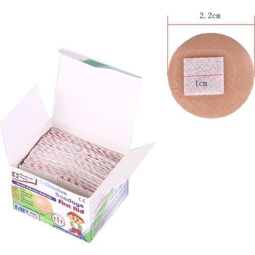 100PCS Breathable Band-Aids Waterproof Bandage Band-Aid Adhesive Wound Medical Ultra-Thin Emergency First Aid Bandage