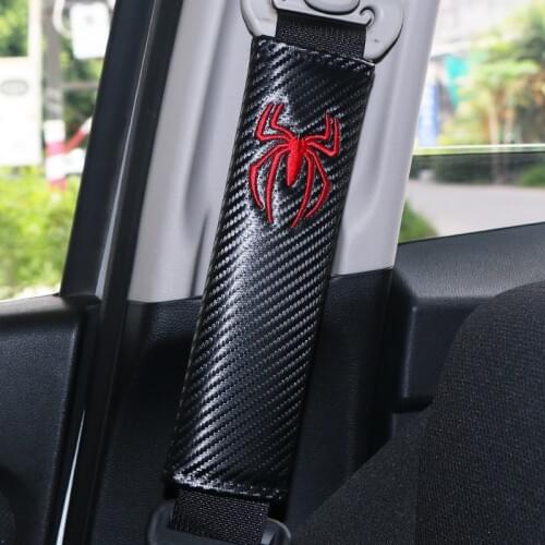2pcs/set Seat Belt Cover Pad fit for BMW VW Seat Skoda lada renault KIA Subaru audi Peugeot mazda Nissan hyundai byd car styling