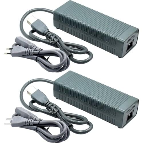 AC Adapter Charger Power Supply Cable Cord for -Xbox 360 Fat AC Console L41E