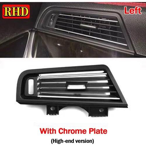 Hot Sale Front Row Wind Air Conditioning Vent Grill Outlet Panel RHD Accessories For BMW 5 Series F10 F18 Car Accessories