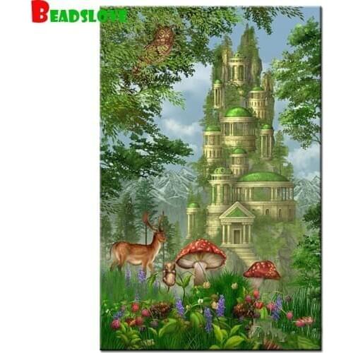 DIY 5D Full Square Diamond Painting Diamond Embroidery city of coins ciro marchetti Handmade Hobby Rhinestones Art Cross Stitch