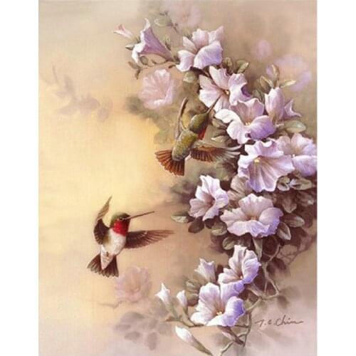 Full diamond embroidery Hummingbird icon diamond mosaic picture rhinestones diy 5D diamond painting cross stitch home decor gift