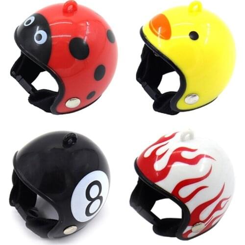 Chicken Helmet Birds Toy Head Protection Bird Hat Headwear Suitable for Parrot Small Pets Ducks Funny Pet Safety Helmet