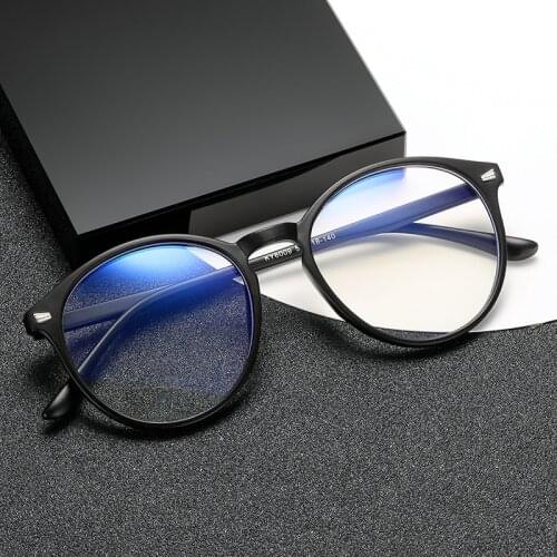 Fashion Transparent Round Glasses Frame Plastic Women Spectacle Myopia Glasses Men Eyeglasses Optical Frames Clear Lens
