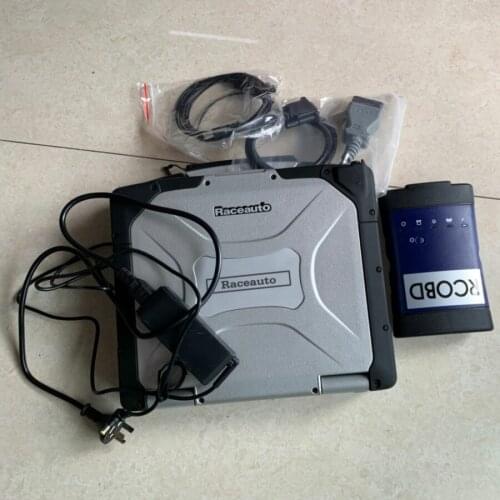 MDI G.M Multiple Interface and cables GDS2 Tech2win for Auto diagnosis tools in 360GB SSD used toughbook cf30 4G Ready to use