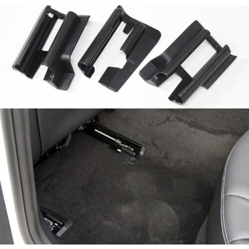 Car Seat Track Trim Cover Rail Trim Cover Sliding Track Bonnet for Mercedes Benz C-Class W205 E-Class W213 2015-2020 LHD