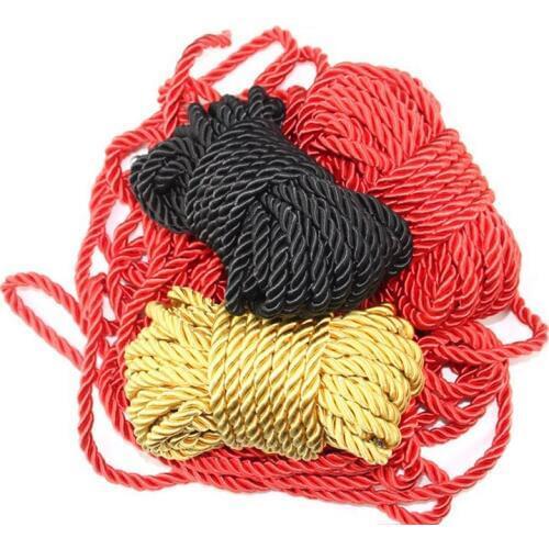 New design 10M Sex Slave Bondage Rope Soft Cotton Knitted Rope BDSM Restraint Sex Toys For Women Man Exotic Toy Roleplay Sexshop