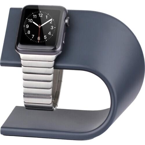 Stand For Apple Watch charger Station Dock U type Aluminum alloy Magnetic wireless Charging stand iWatch series 6 5 4 3 se