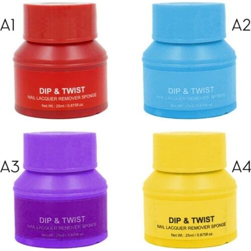 Nail Cleaning Rotary Unloading Cotton Water Nail Polish Remover Gel Nail Polish Remover Wraps Magic Nail Polish Remover