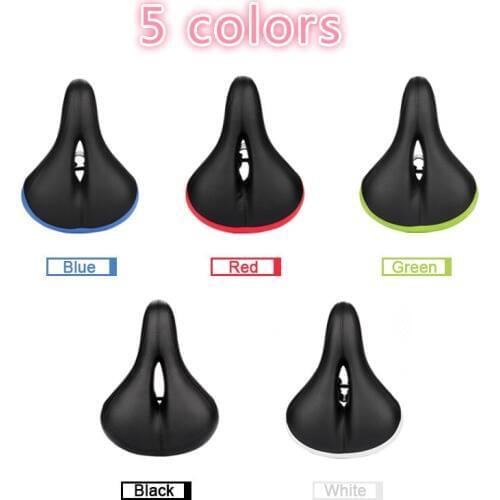 Cycling Mountain Bicycle Saddle Bike Taillamp Soft Cushion Front Seat Mat Road Spare Parts For Bicycle MTB Accessories
