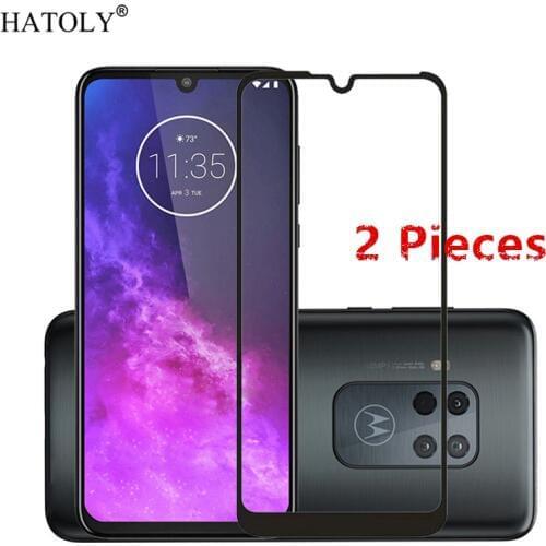 2Pcs For Motorola One Zoom Glass Tempered Glass for Motorola Moto One Zoom Screen Protector Protective Glass for Moto One Zoom