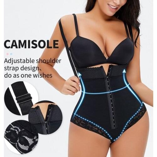 Women Slimming Underwear Bodusuit Adjustable Straps Big Size S-6XL Body Shaper Tummy Control Sexy Reducing Shapewear Butt Lifter