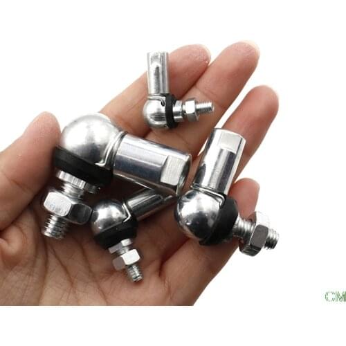 1PC High Quality Ball Head Joint Rod End Bearing M5 M6 M8 M10 Right Angle CS8/CS10/CS13/CS16 Anti-dust Ring