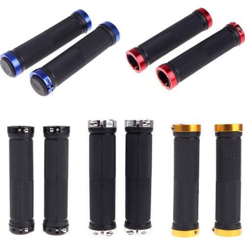 2PCs Fixed Gear Bike Bicycle Handlebar Grips Bike Racing Bicycle Motorcycle Handle Bar Foam Sponge Grip Cover Durable Non-slip 7