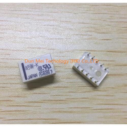 5PCS Relais A5W-K DIP-10 Relay 2x UM 5V Audio Signal