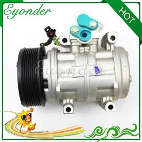 Air Con AC A/C Air Conditioning Compressor cooling Pump PV8 Clutch 8PK 10P15C for Ford F-350 F-4000 DIESEL BC44719001319C