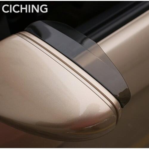 The car styling soft PVC rearview mirror rainproof hood for Chrysler 300c 300 sebring pt cruiser town country 300m accessories