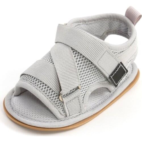 Baby Sandals Unisex Summer Infant First Walkers Shoes Toddler Boy Girl Cute Soft - Soled Non-slip Walking Shoe
