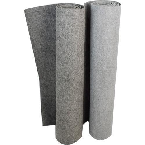 High Quality 3mm Felt Fabric Non-woven Cloth Sewing Patchwork DIY Handmade Bag Materials Halberd Gray Feltro by Yard