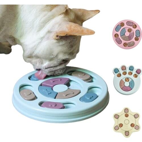 Dog Puzzle Toys Slow Feeder Increase IQ Puppy Food Dispenser Slowly Eating NonSlip Bowl Pet Cat Dogs Game Training Toy