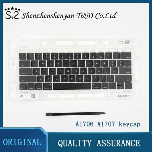 New A1706 A1707 Keyboard Keys for Macbook Pro Retina 13 "15 '' keyboard keys replacement key cap 2016 2017 year