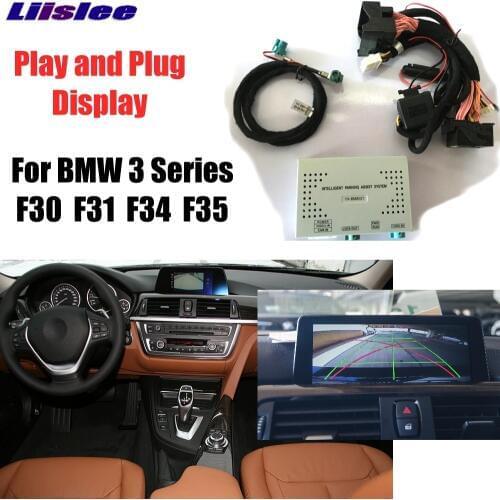 Liislee Reversing Camera Interface Backup Original Monitor Upgrade For BMW 3 F30 F31 F34 F35 CCC CIC NBT EVO Parking System Plus