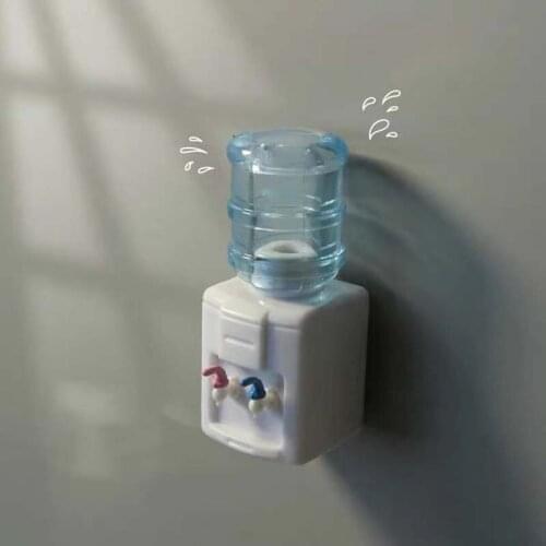 Refrigerator Fridge Magnet Stick Home Decor Mini Water Dispenser Appearance Northern Europe Lovely Originality Creativity Cute