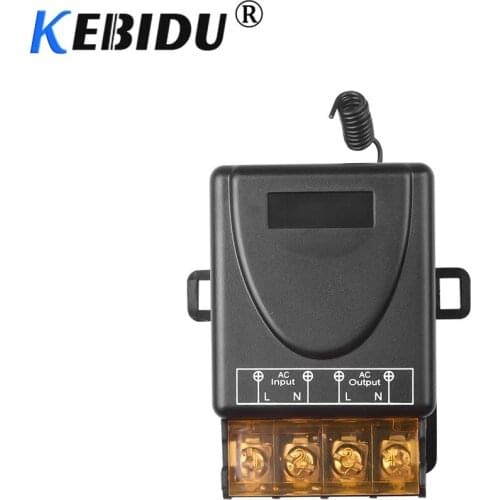 New AC 110V 240V 30A Relay Wireless Smart Remote Control RF Switch Transmitter+ Receiver For Home 433MHz Smart Home Remote