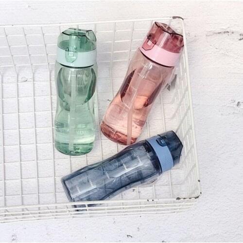Hot Sports Water Bottle 580ML Portable Leakproof Drinkware Plastic My Drink Bottle Drinkware For Outdoor Tour Gym
