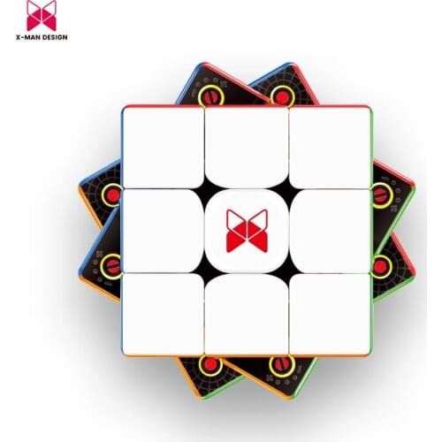 QiYi XMD X-Man Design Wind V2M 3x3x3 Magnetic Speed Magic Cube Stickerless Magnets Puzzle Cubes Eductional Toys For Children