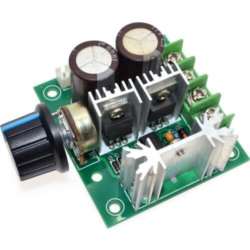 PWM DC Motor Speed Regulator Adjustable Speed Control Switch 12V 24V 36V 10A