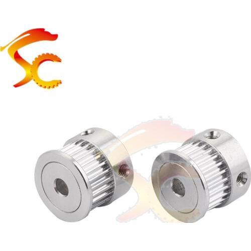 3D Printers Parts printer pulley S2M 25 teeth bore 4mm 5mm 6mm 10mm S2M 25 teeth timing pulley fit for S2M belt width 6mm